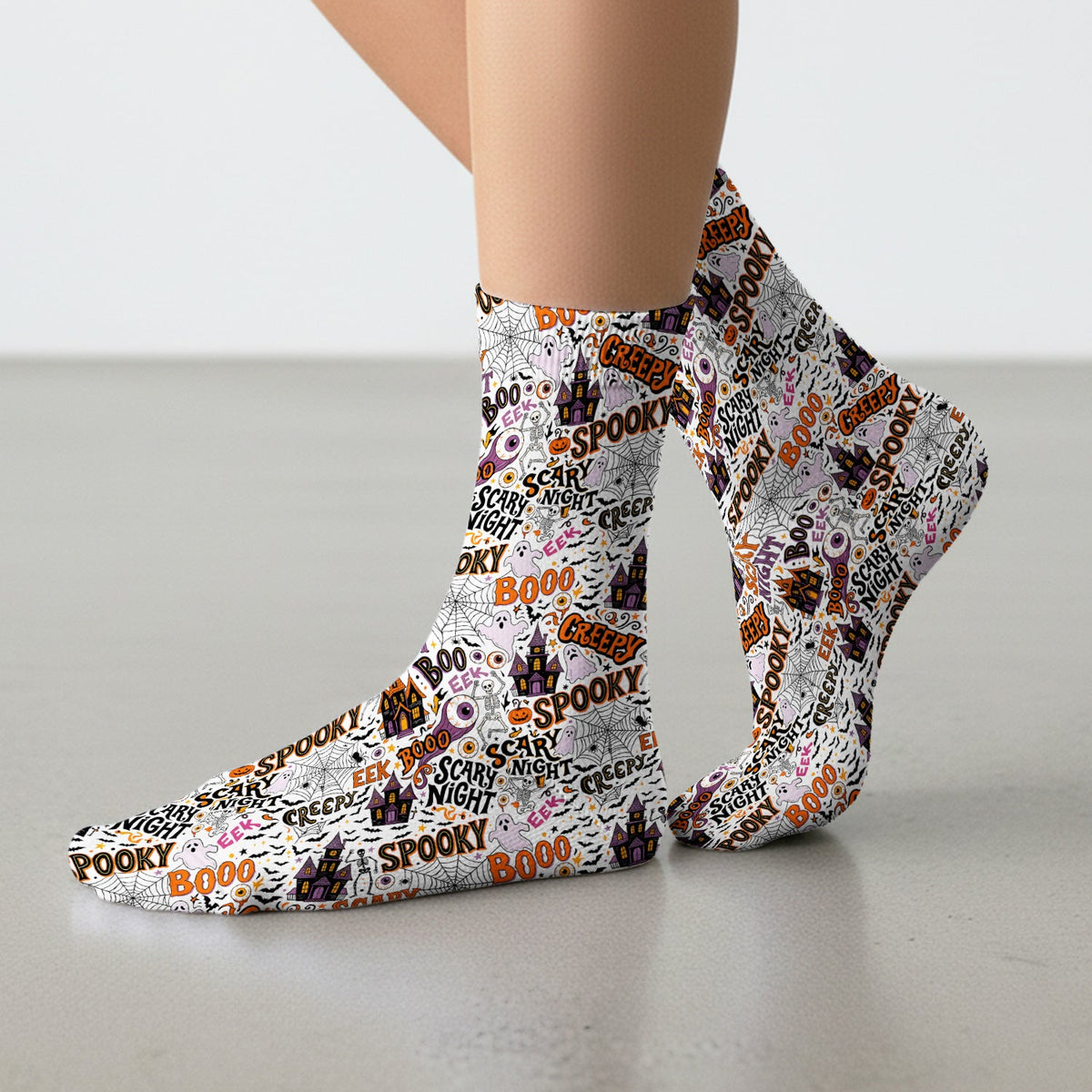 Haunted House Nurse Socks