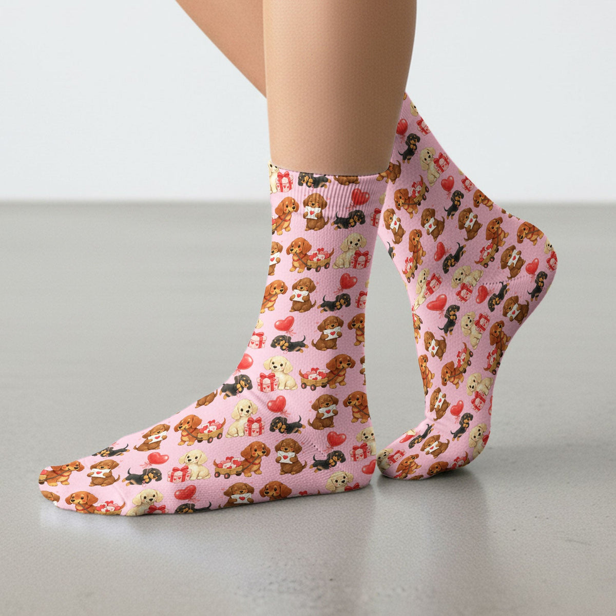 Wiener Dog Nurse Socks