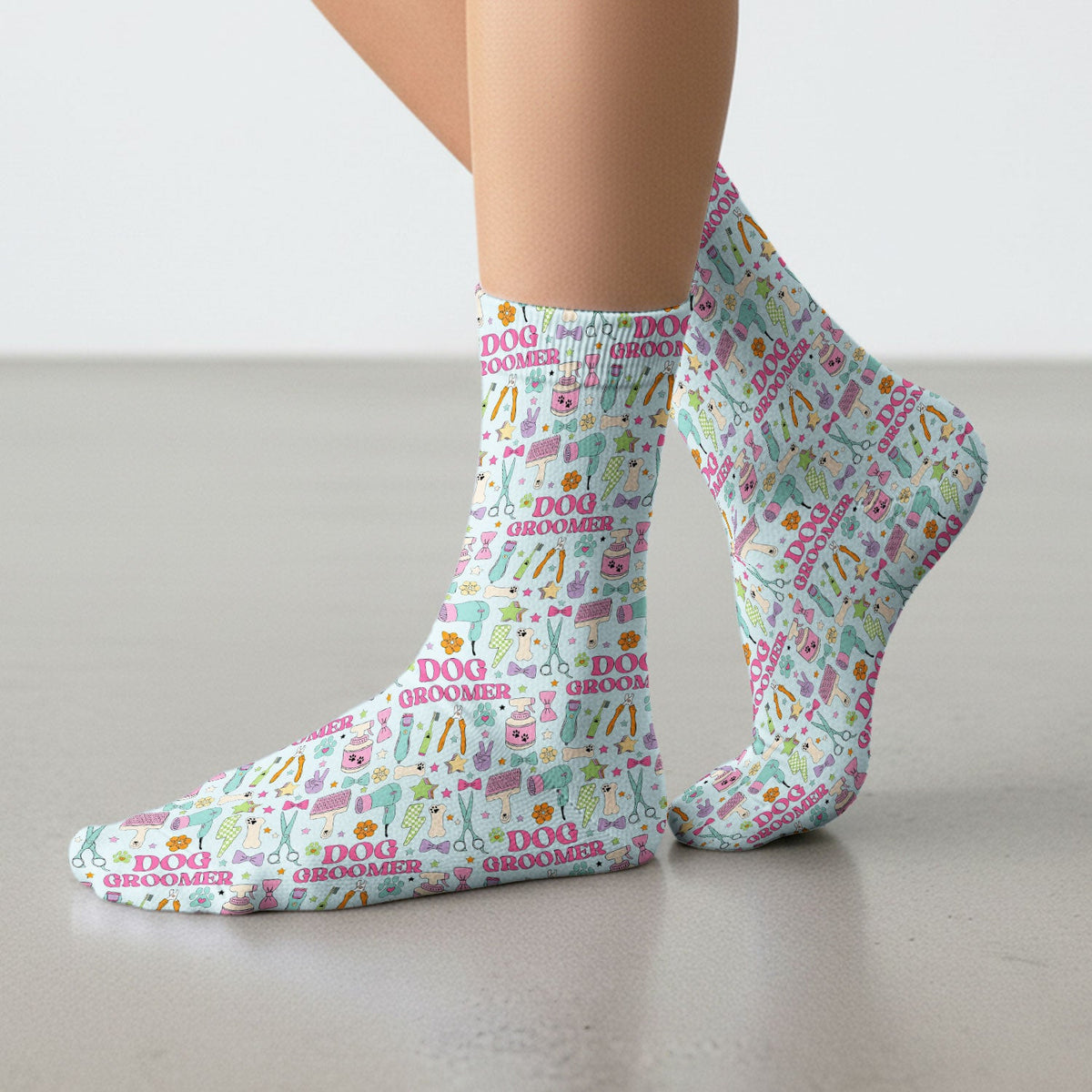 Dog Groomer Tools Nurse Socks