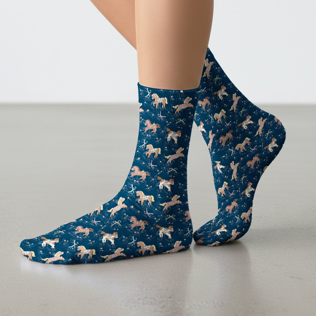 Pony Star Nurse Socks