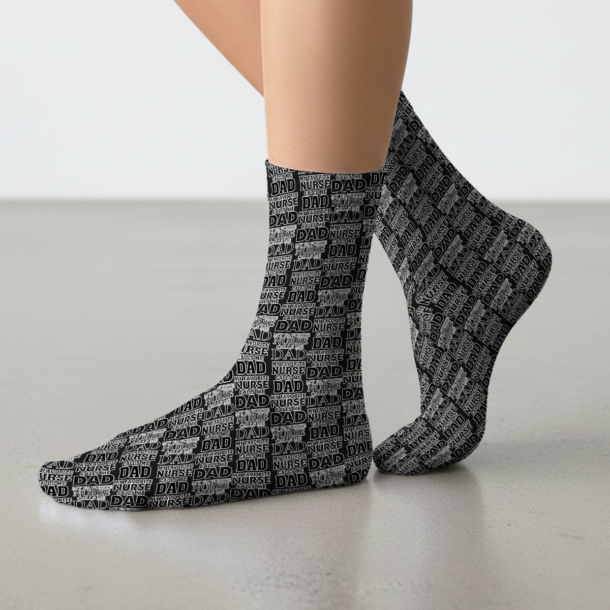 Favorite Nurse Calls Dad Socks