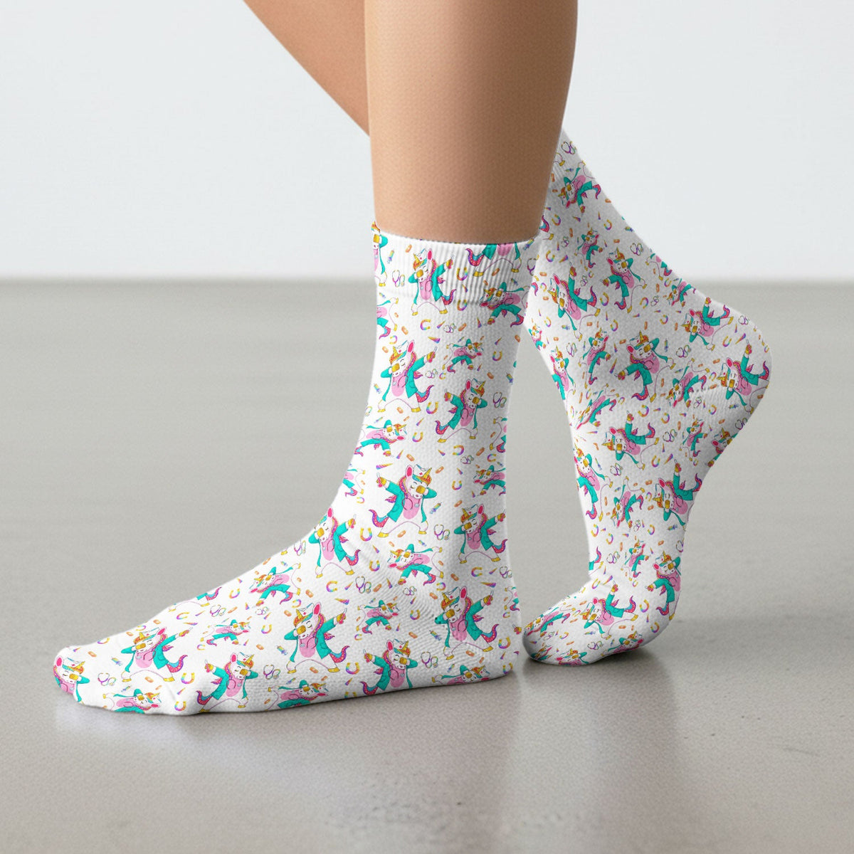 Unicorn Dance Nurse Socks