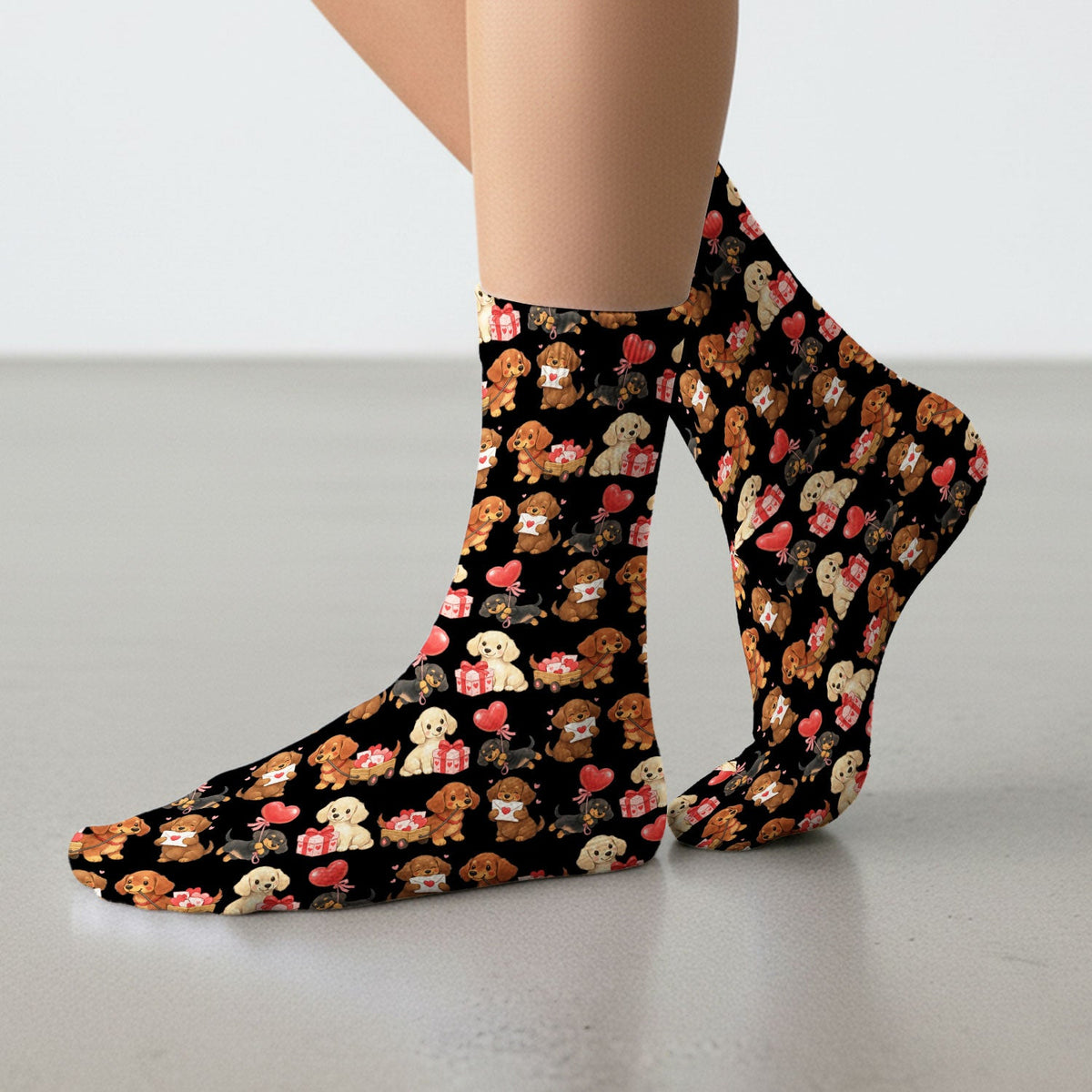 Wiener Dog Nurse Socks