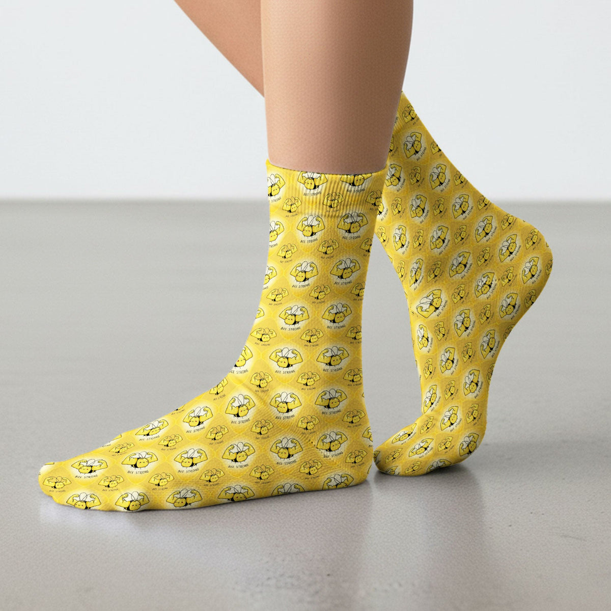 Strong Honey Bee Nurse Socks