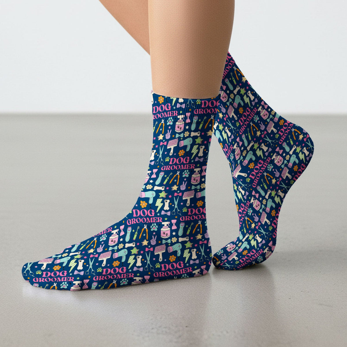 Dog Groomer Tools Nurse Socks