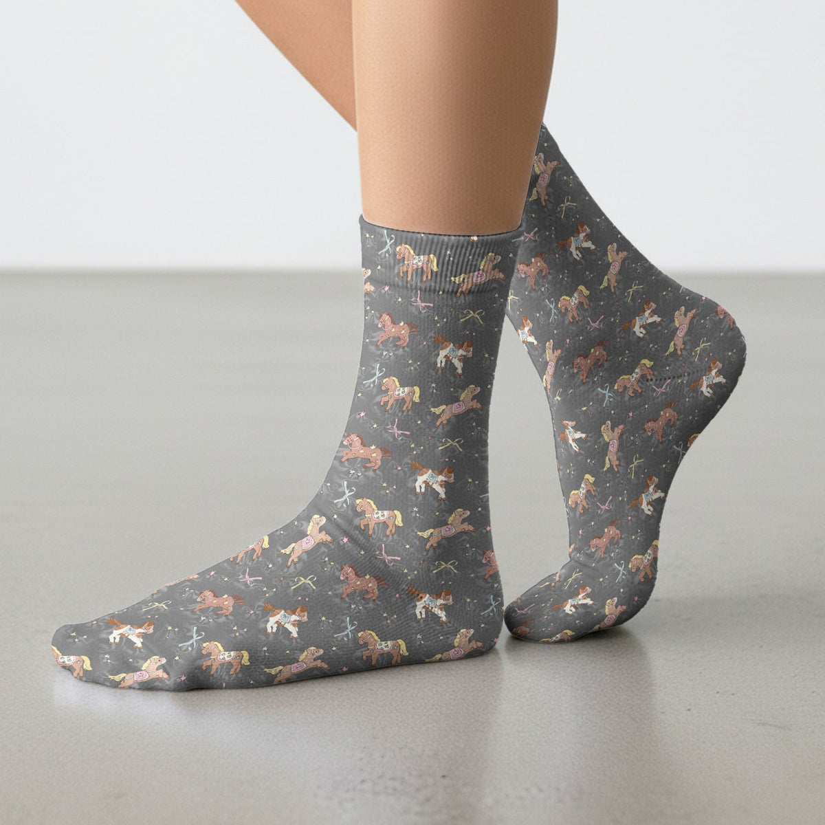 Pony Star Nurse Socks