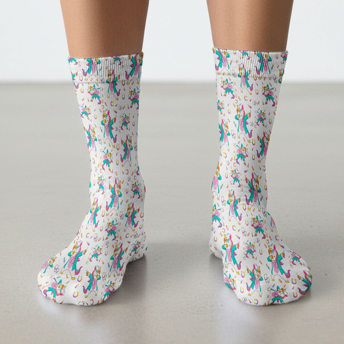 Unicorn Dance Nurse Socks