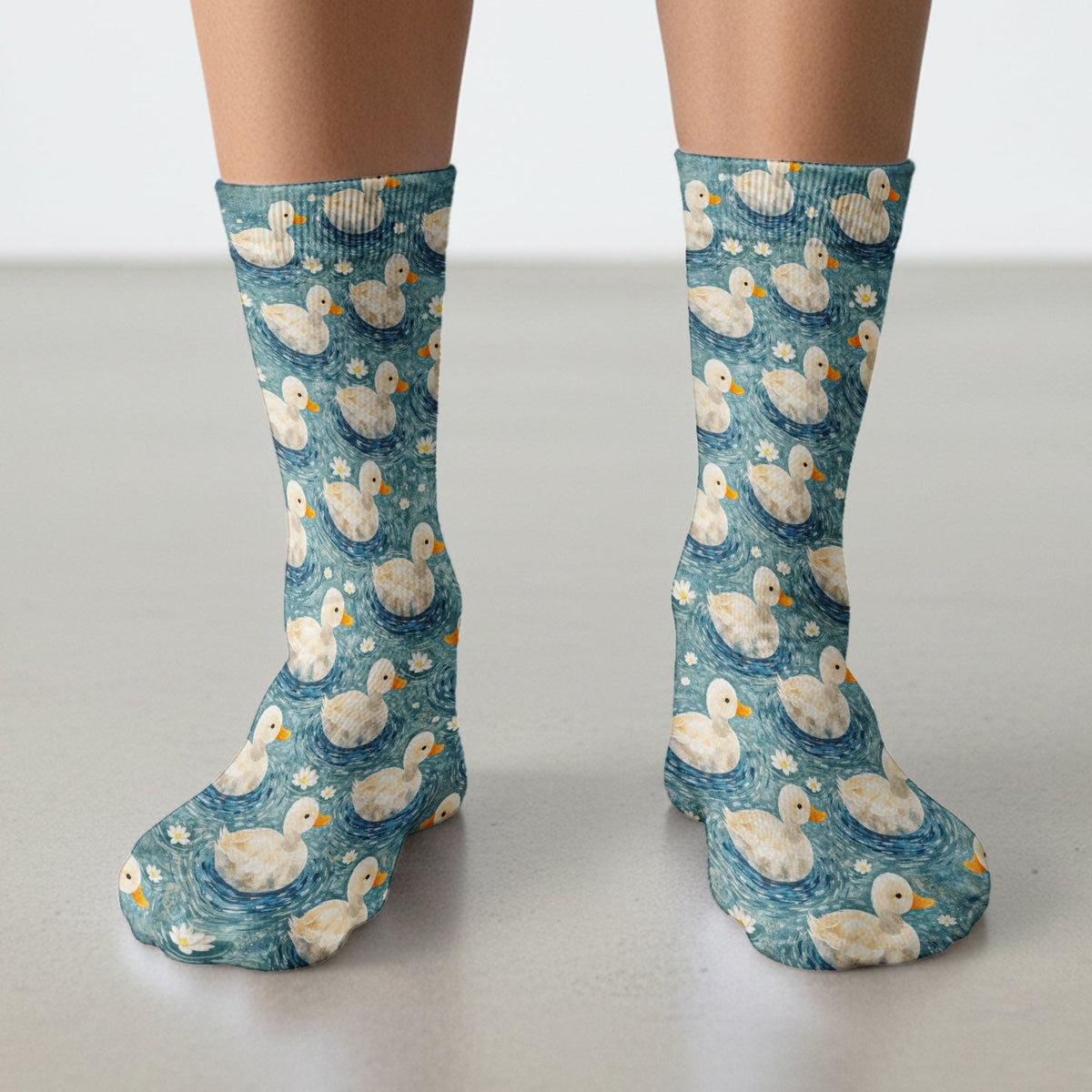 Duck Pond Nurse Socks