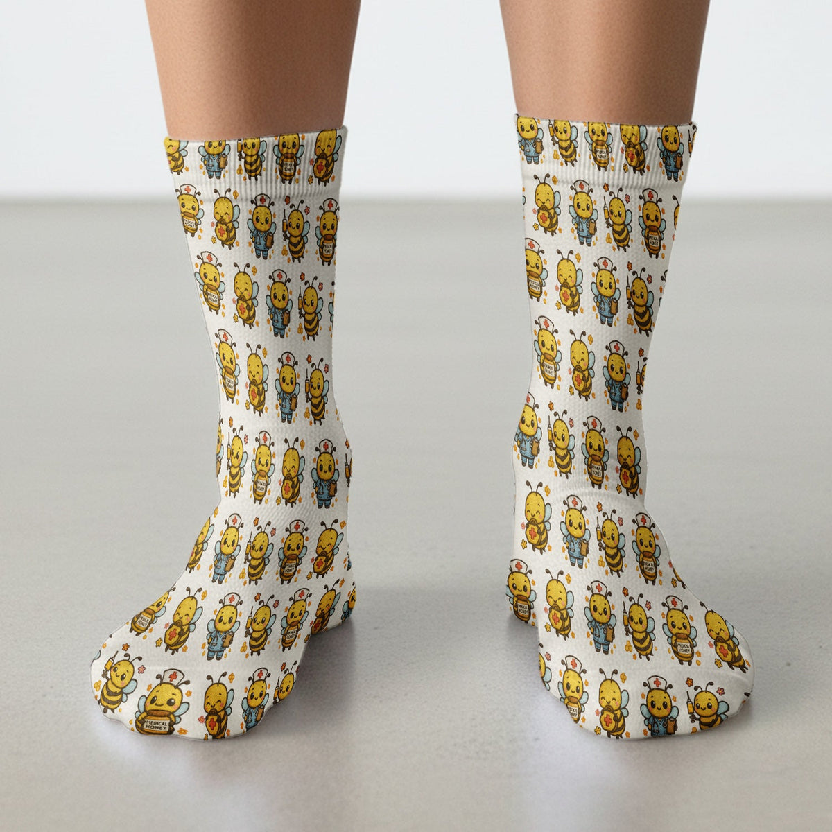 Honey Bee Nurse Socks