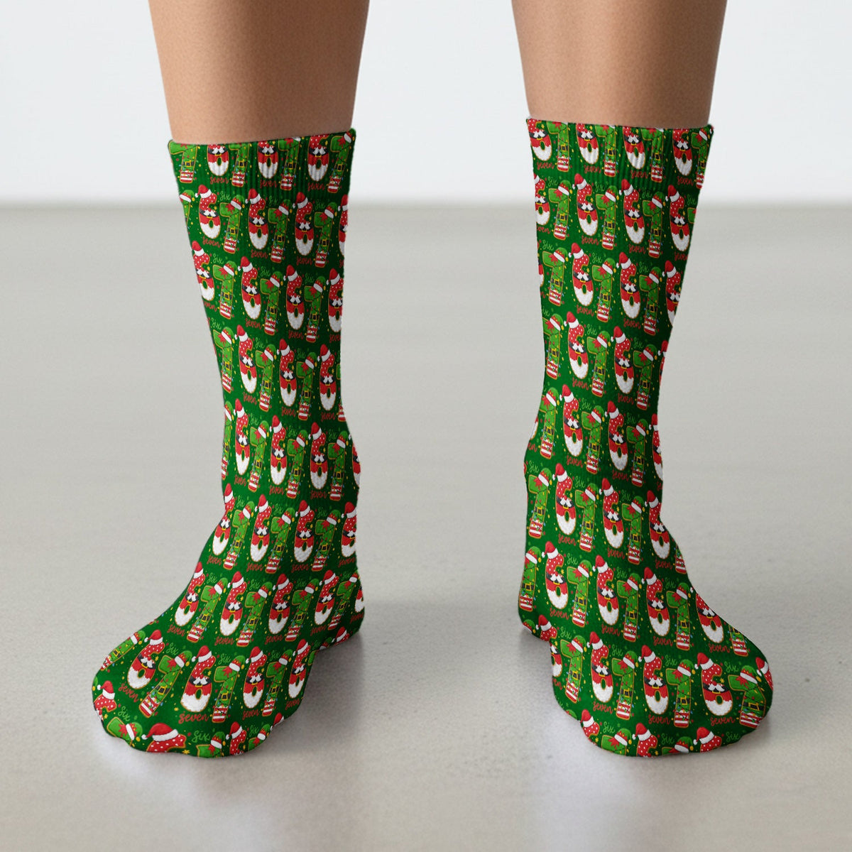 Christmas 67 Nurse Socks