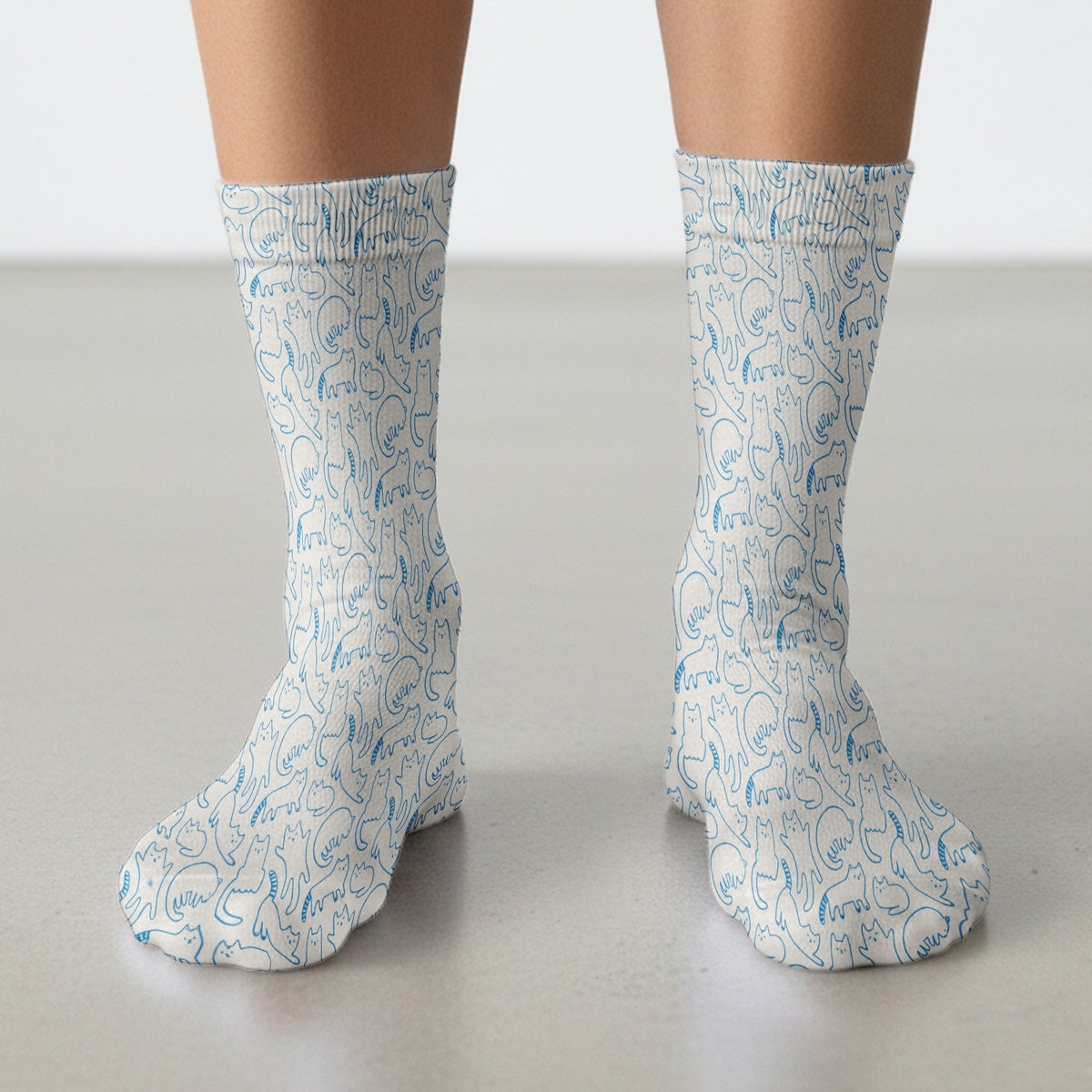 Artistic Cat Nurse Socks