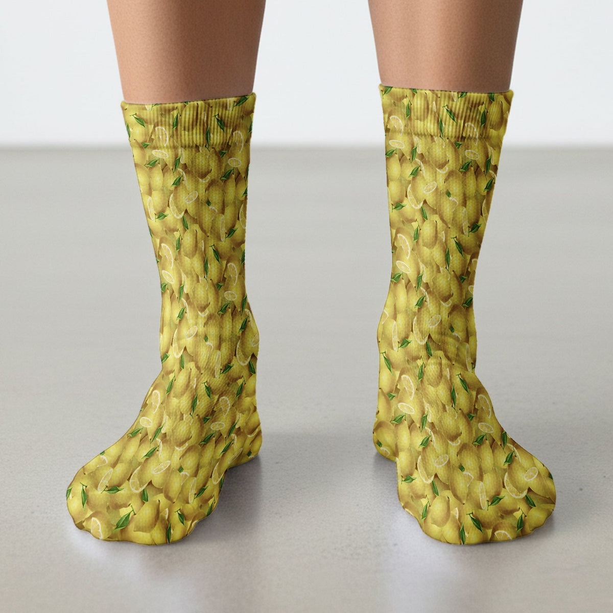 Fresh Lemon Nurse Socks