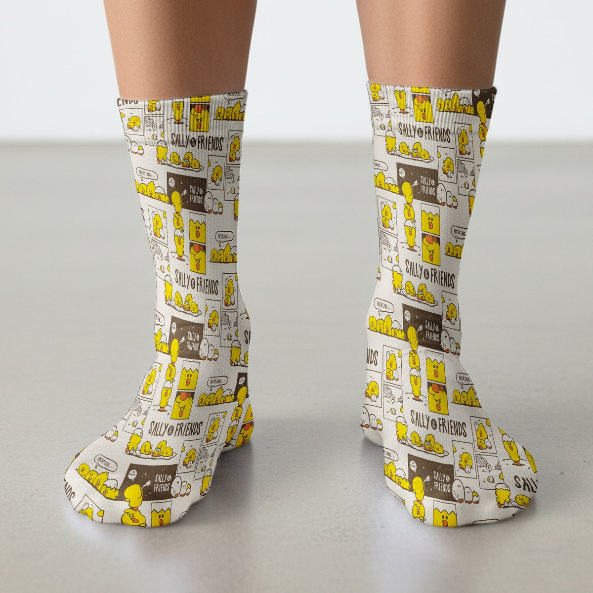 Chick Comic Nurse Socks