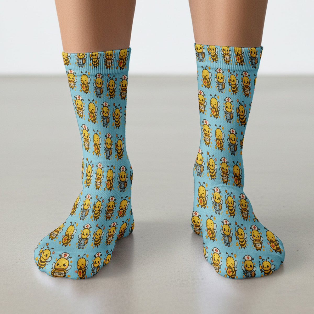 Honey Bee Nurse Socks