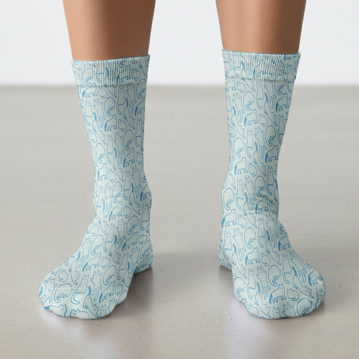 Artistic Cat Nurse Socks