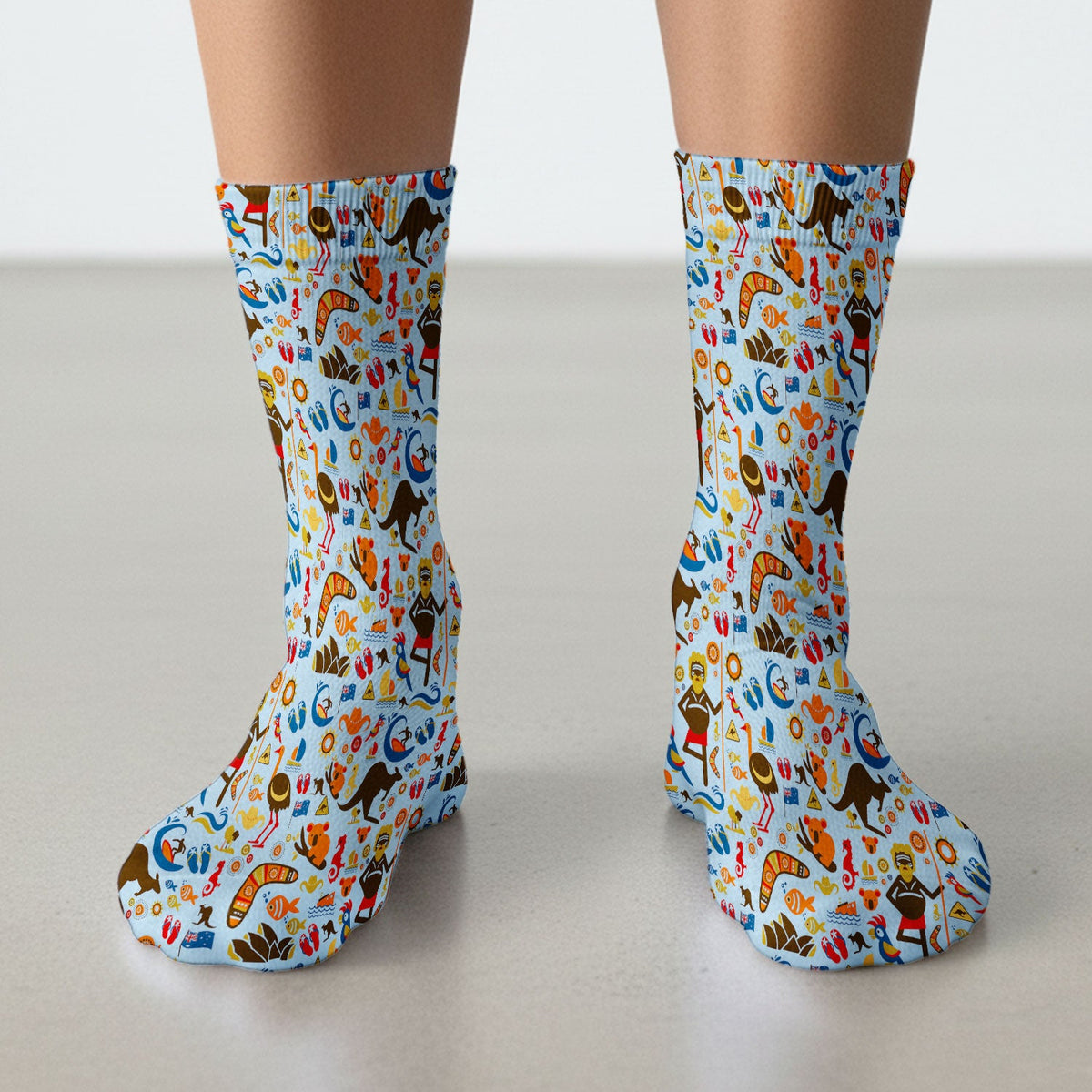 Indigenous Inspired Icon Nurse Socks