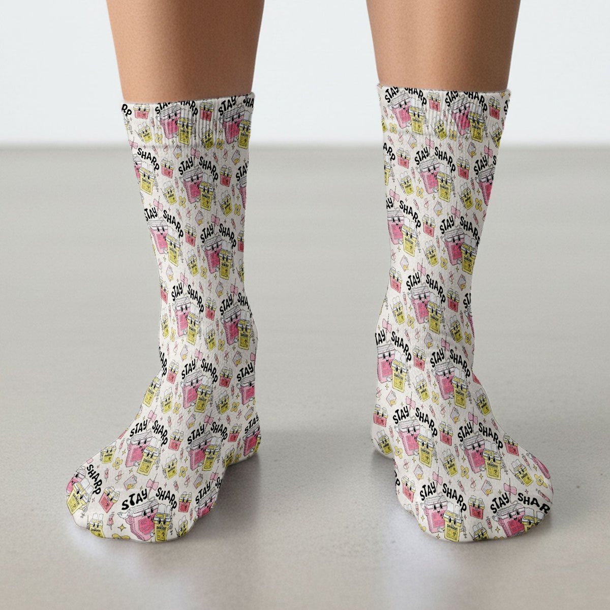 Stay Sharp Nurse Socks