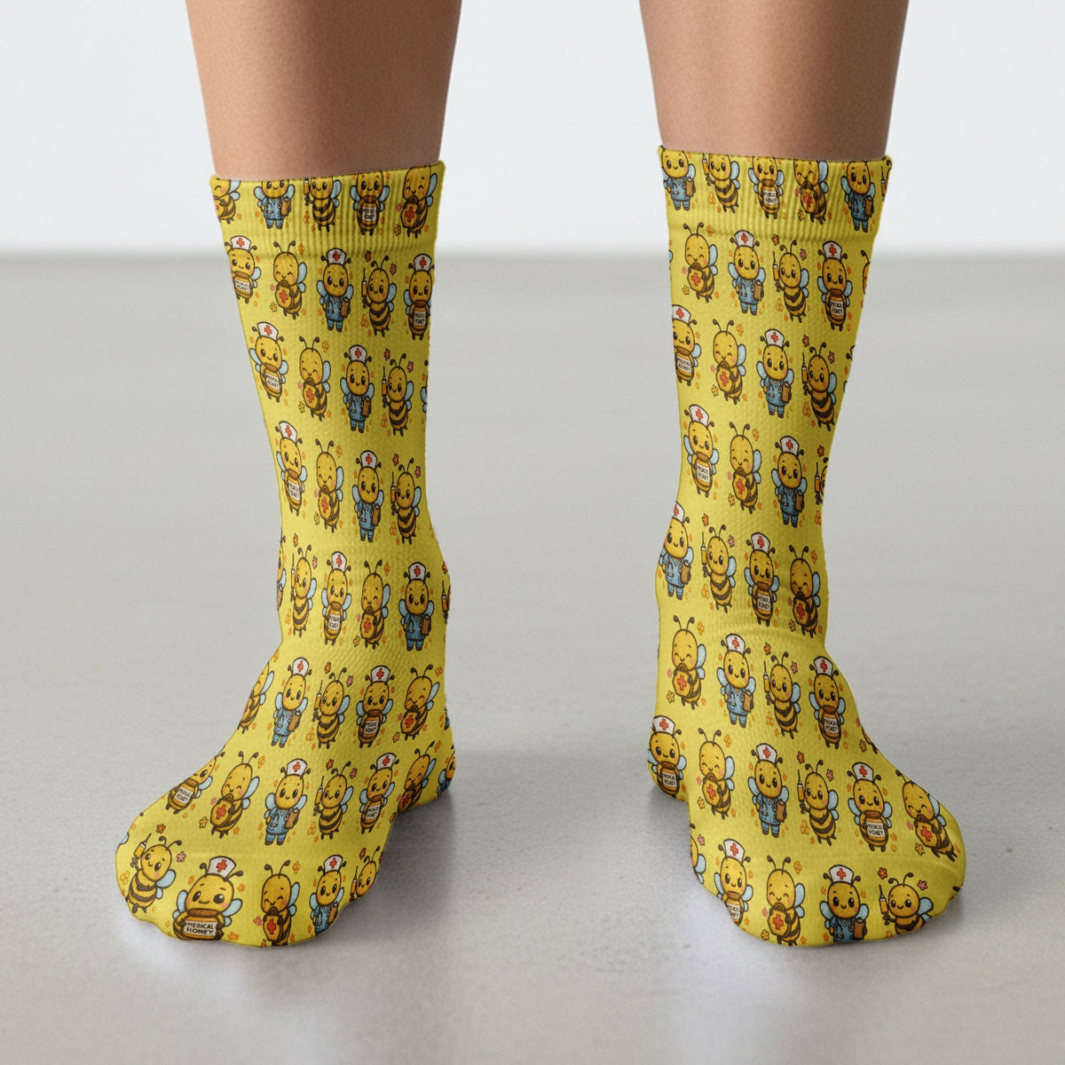 Honey Bee Nurse Socks