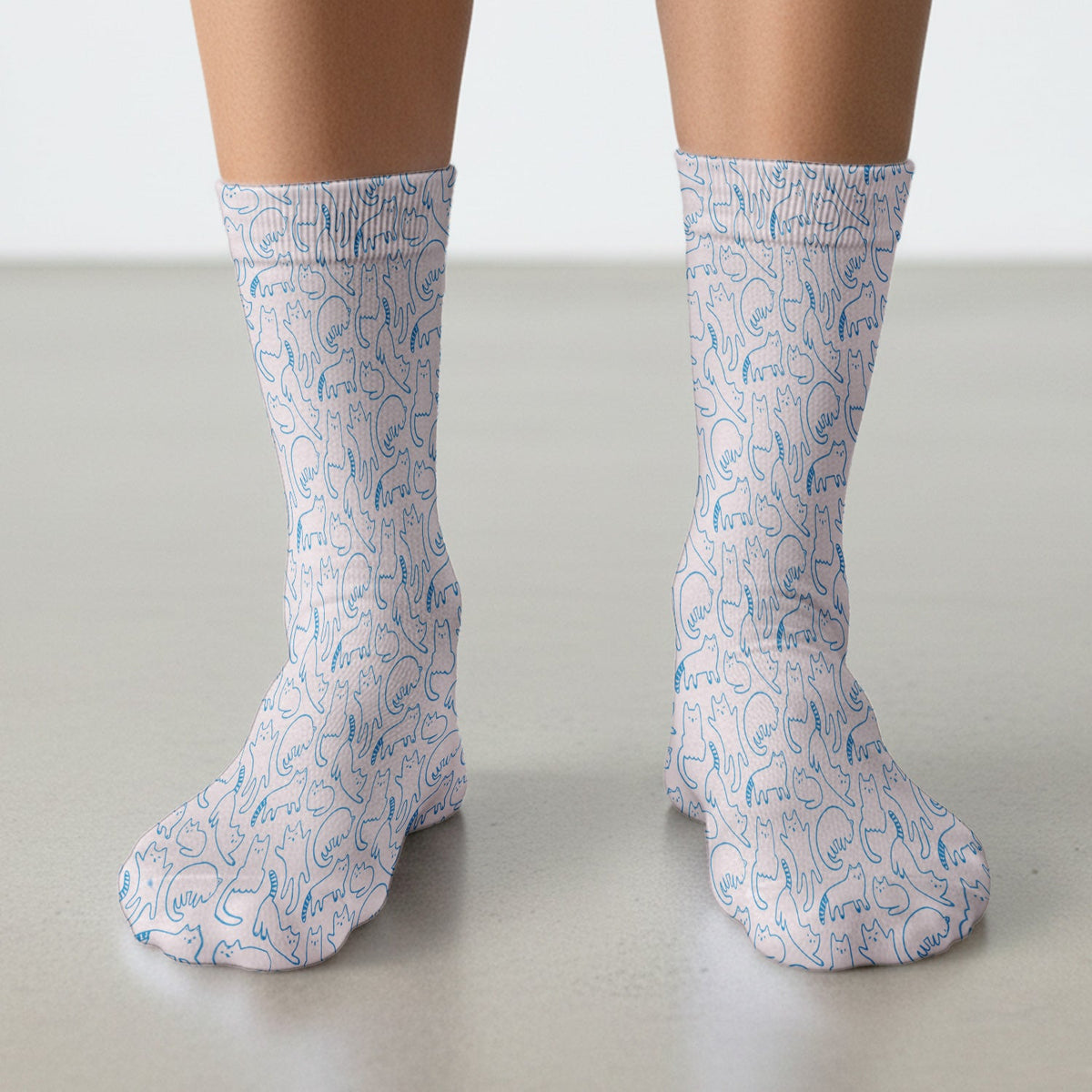 Artistic Cat Nurse Socks