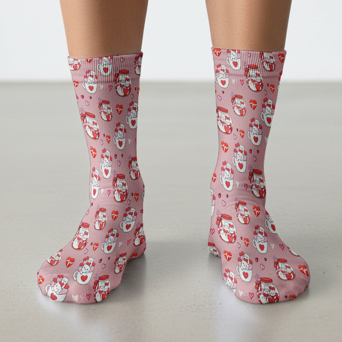 Cat Nurse Socks - Valentines Day Gift