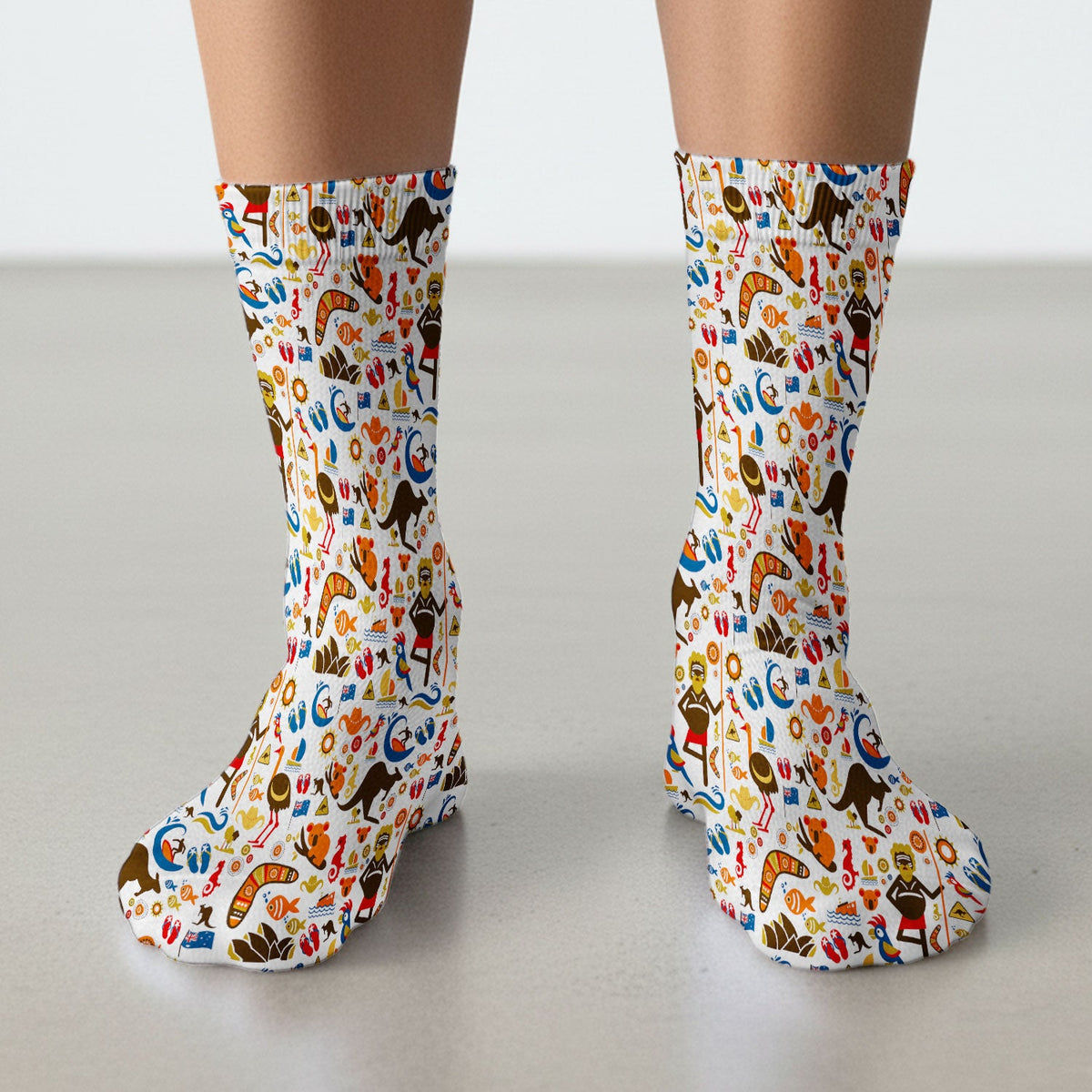 Indigenous Inspired Icon Nurse Socks