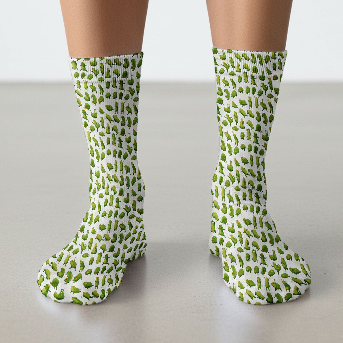 Frog Cartoon Nurse Socks