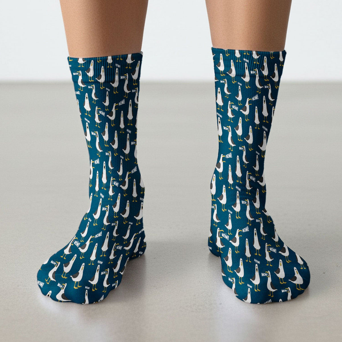 Seagull Mom Nurse Socks