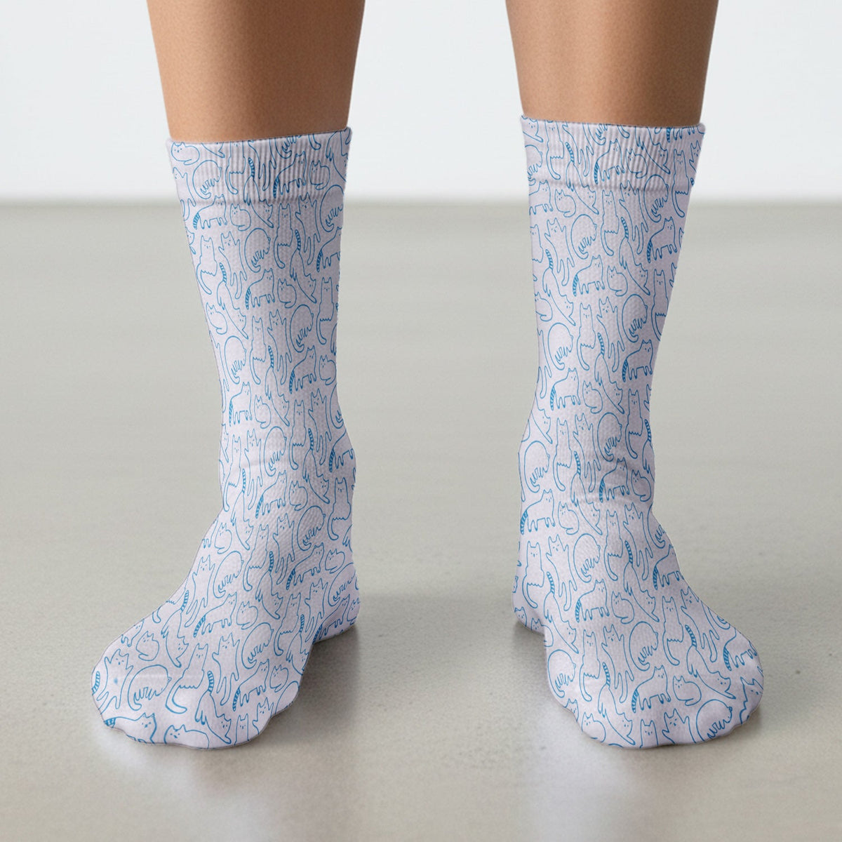 Artistic Cat Nurse Socks