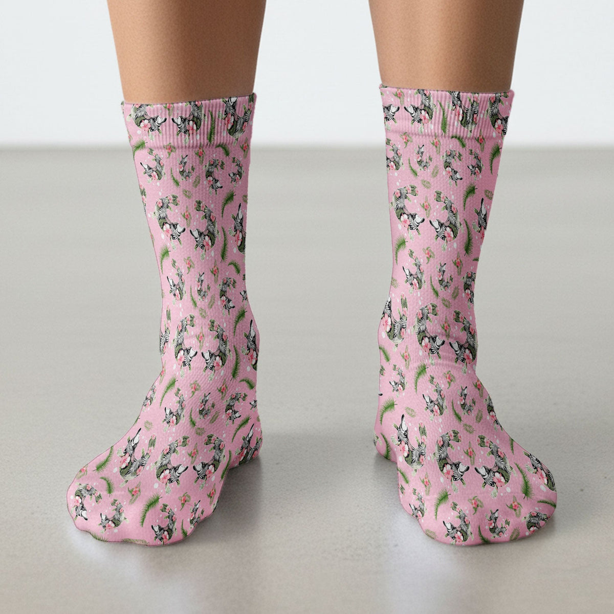 Platypus Tropical Floral Nurse Socks