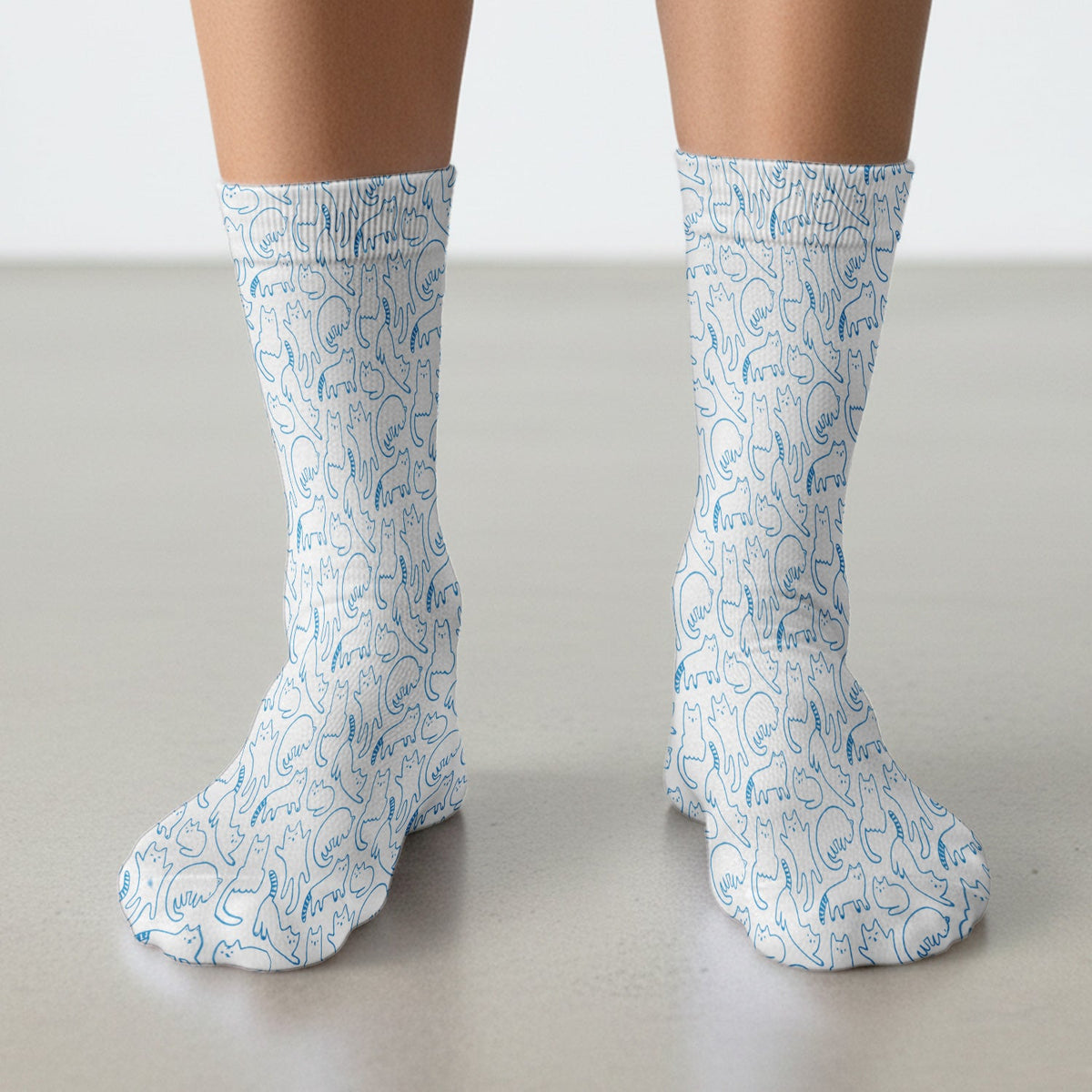 Artistic Cat Nurse Socks