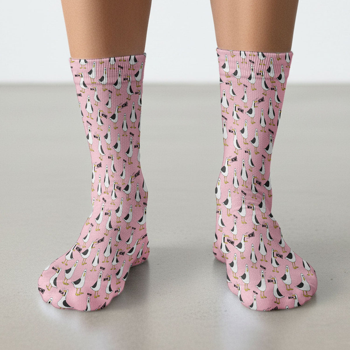 Seagull Mom Nurse Socks