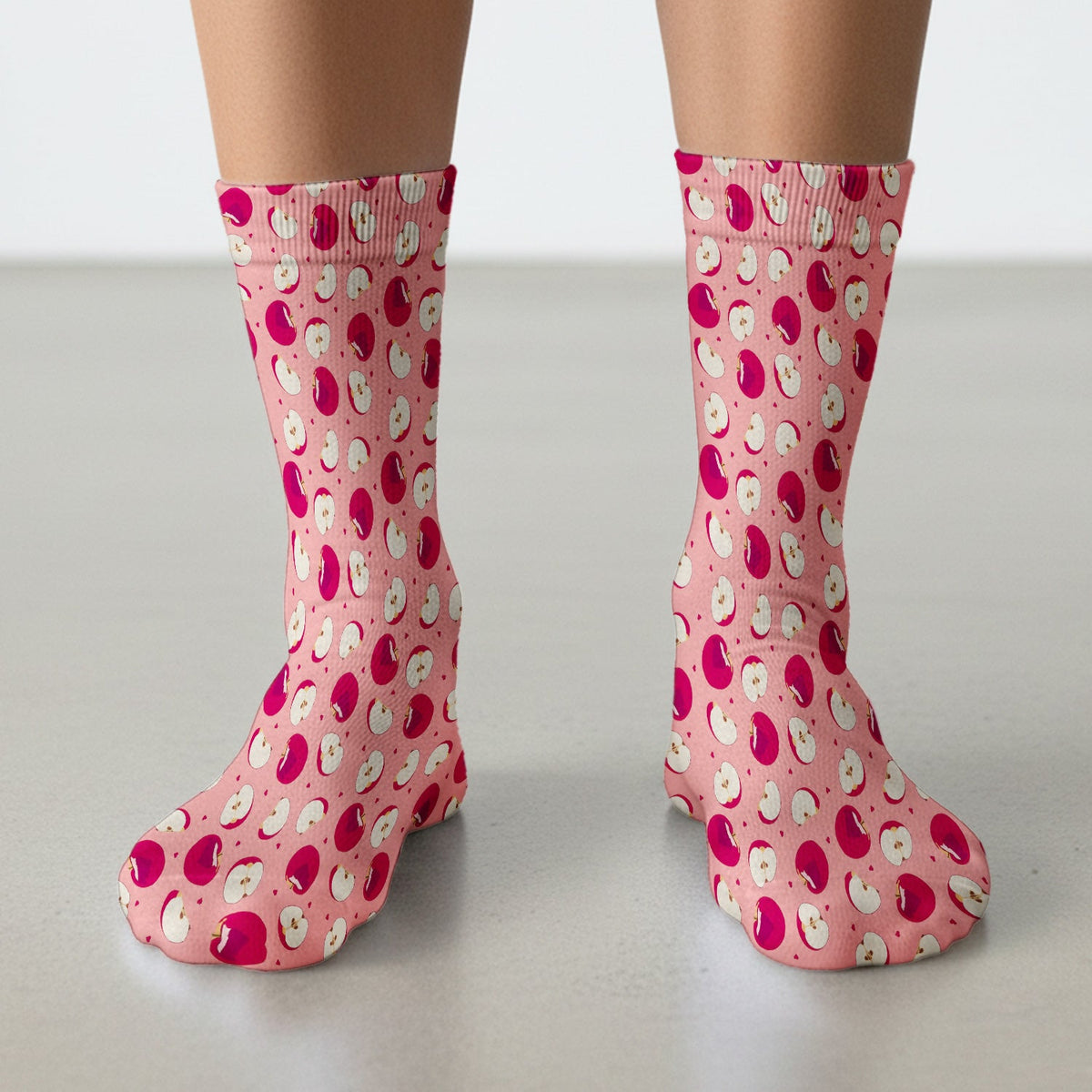 Red Apple Nurse Socks