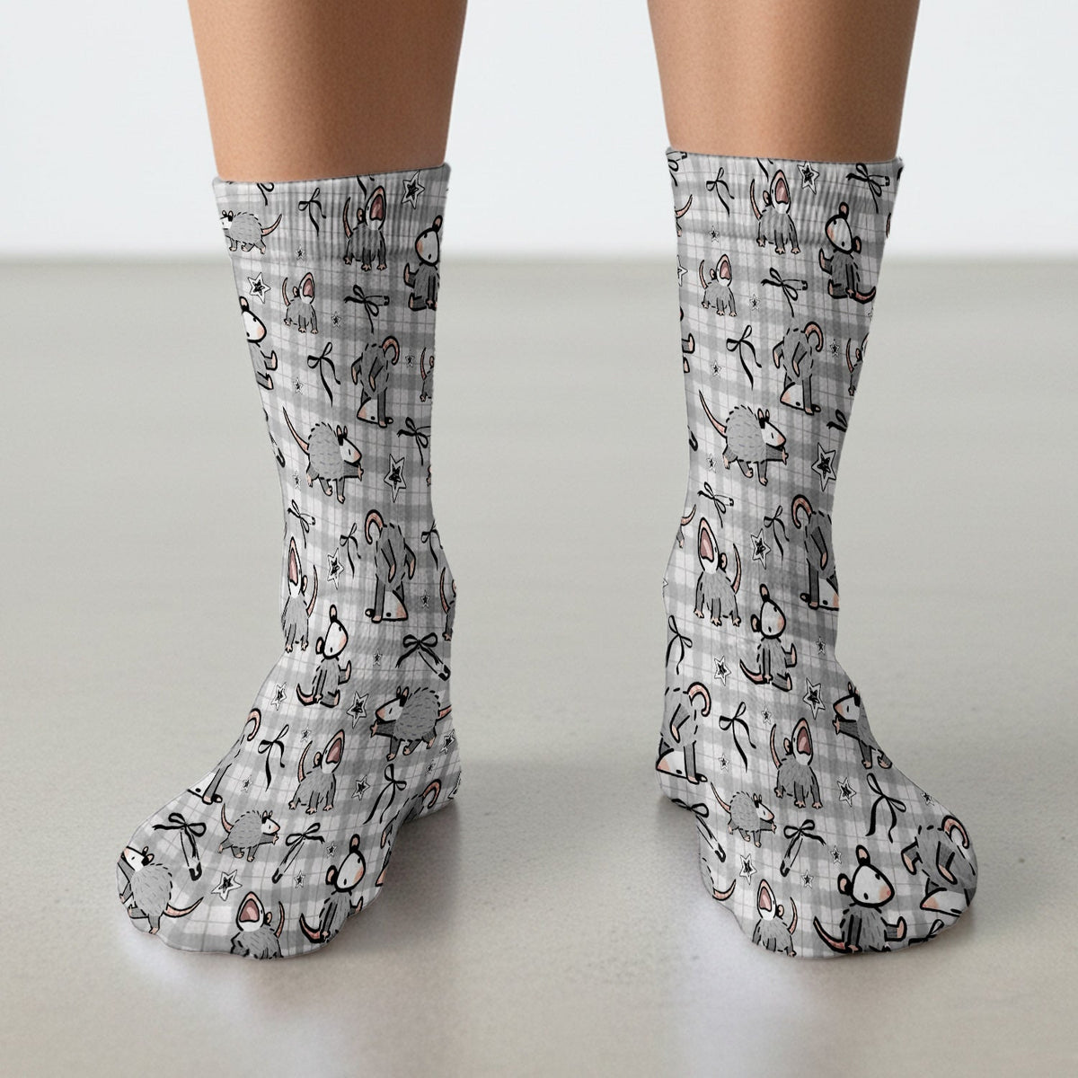 Mouse Cartoon Nurse Socks