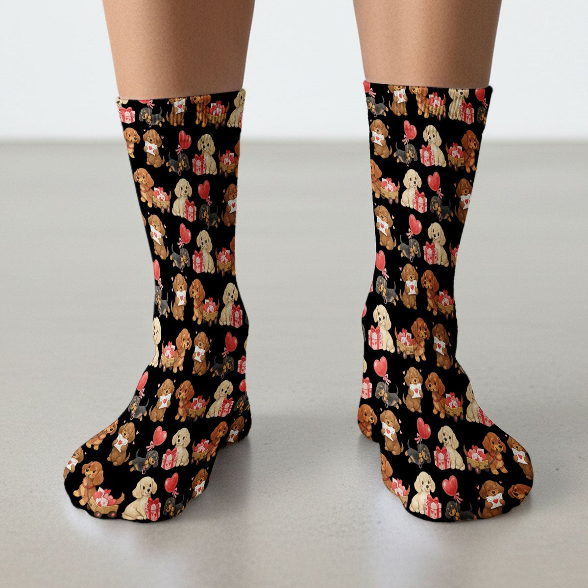 Wiener Dog Nurse Socks