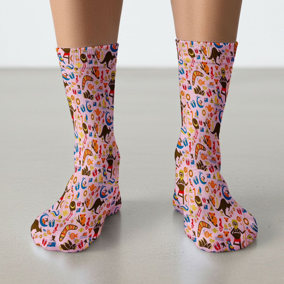 Indigenous Inspired Icon Nurse Socks