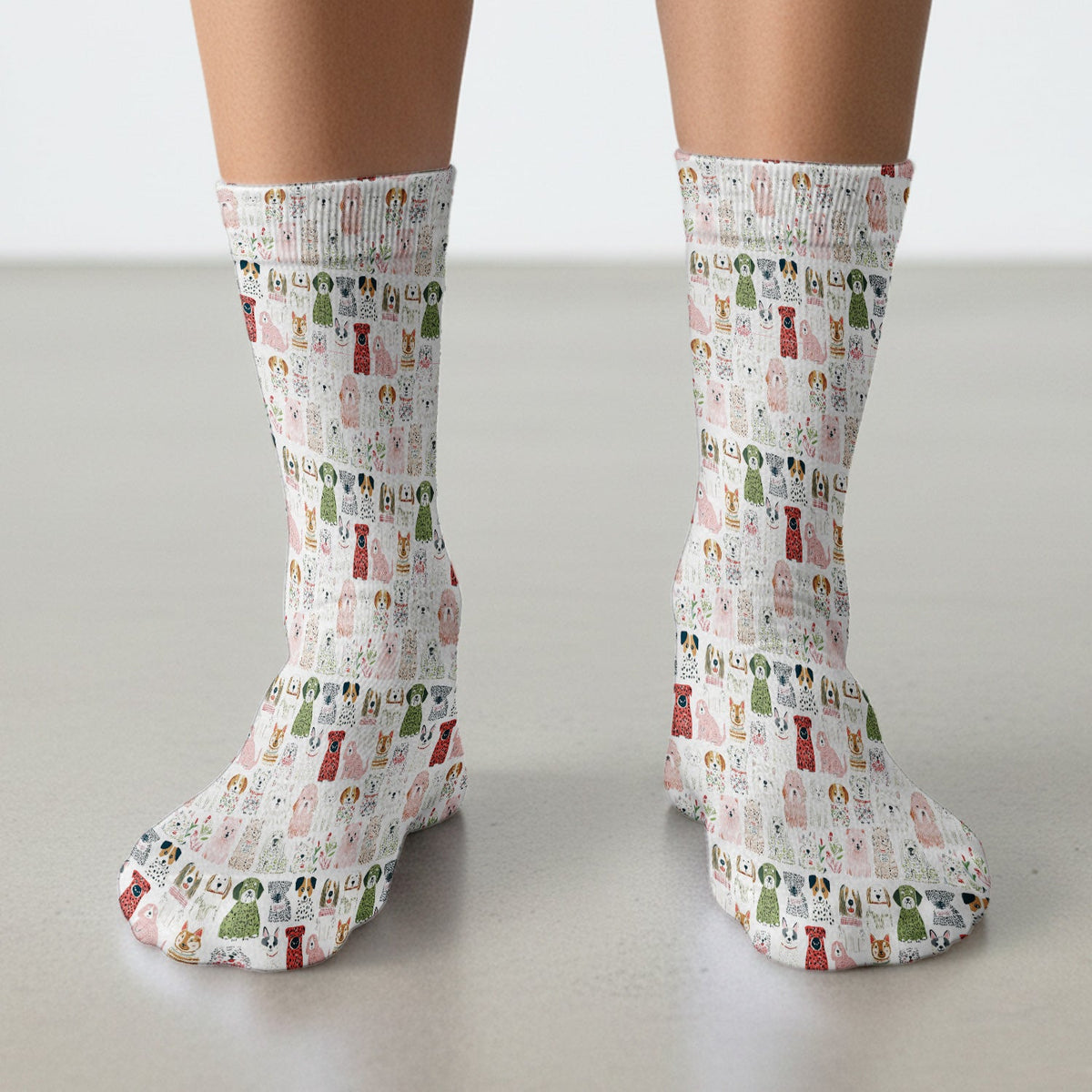Dog Breeds Nurse Socks