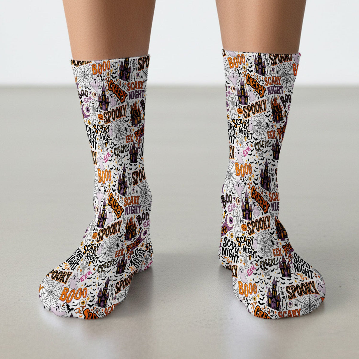 Haunted House Nurse Socks