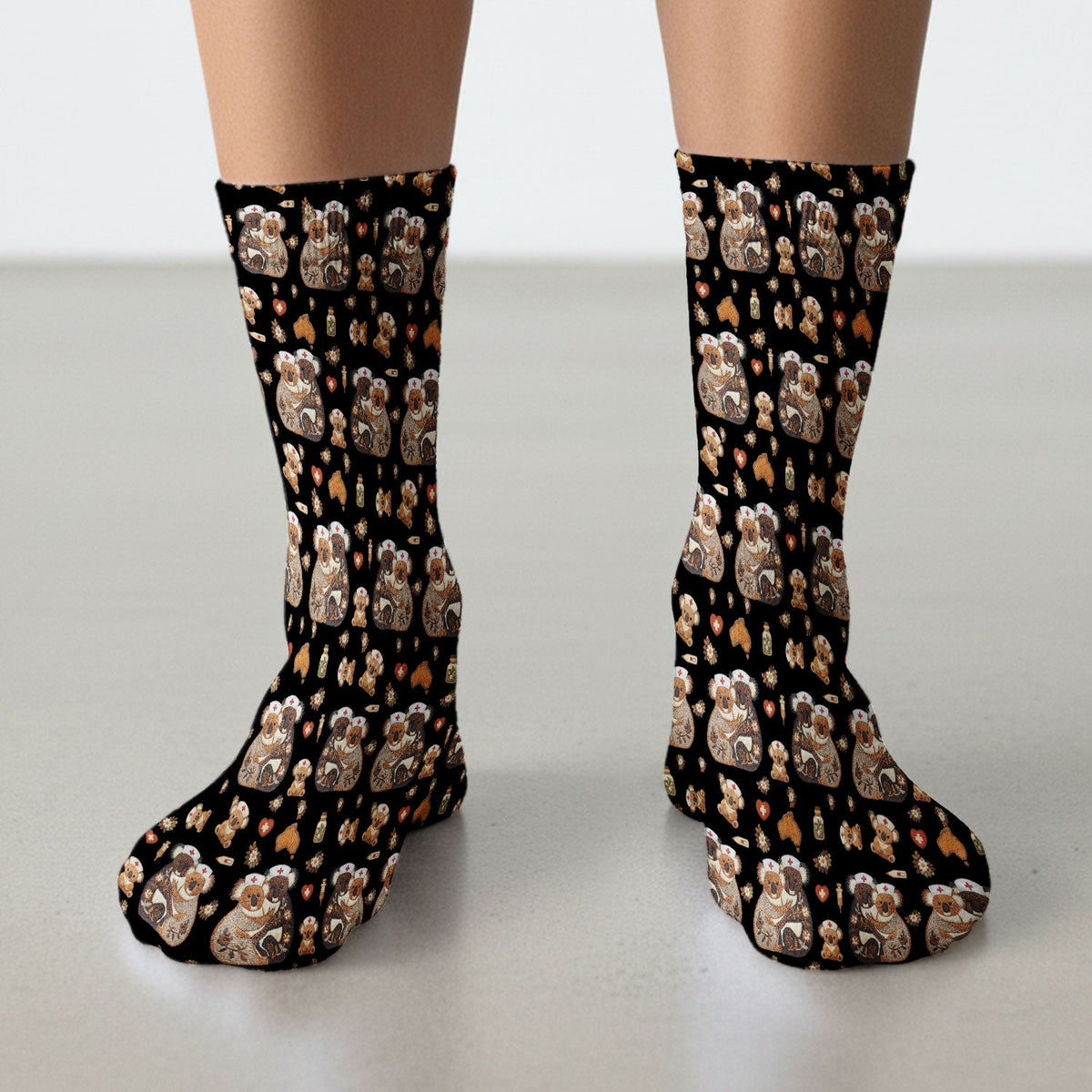 Koala Nurse Socks - Valentines Day Gift