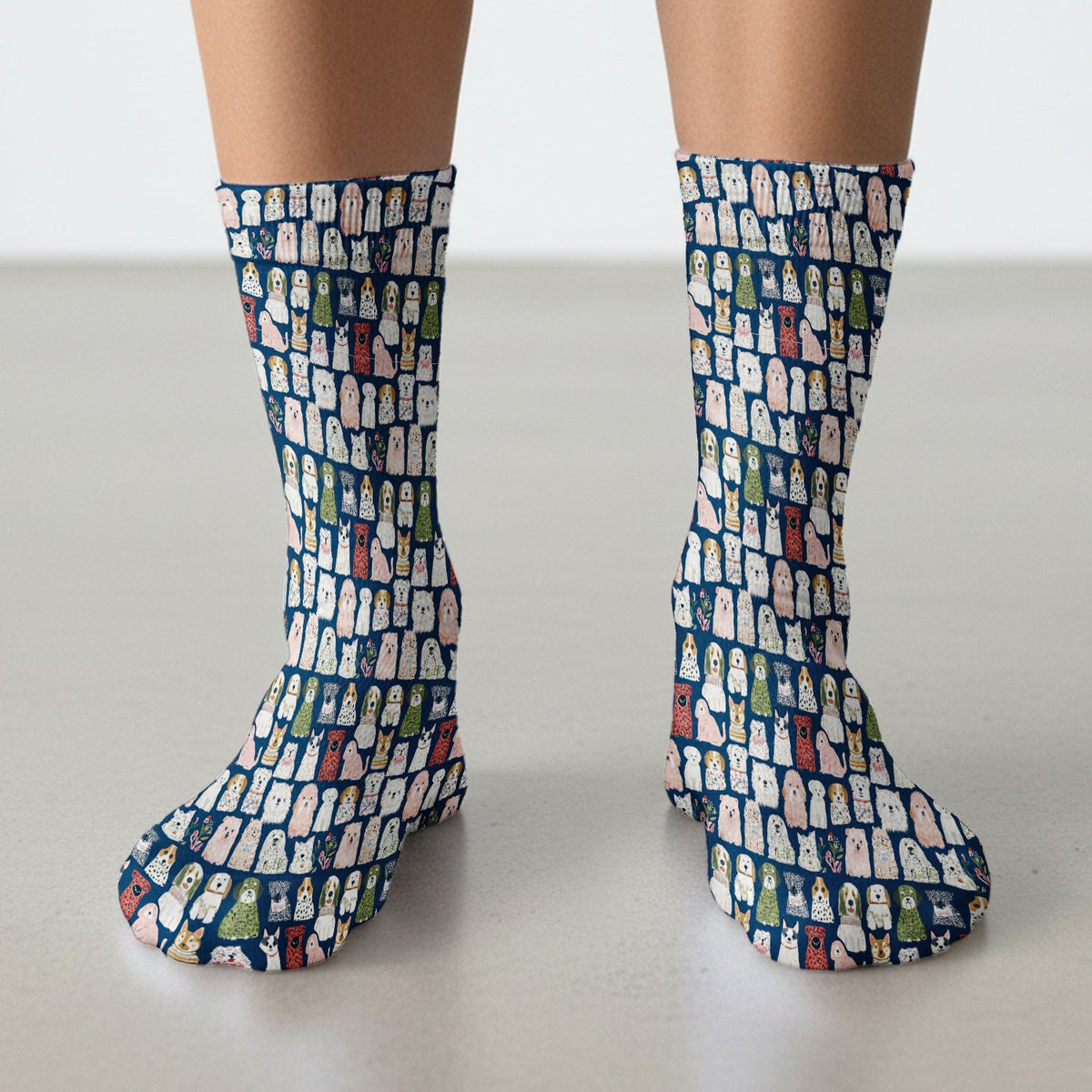 Dog Breeds Nurse Socks