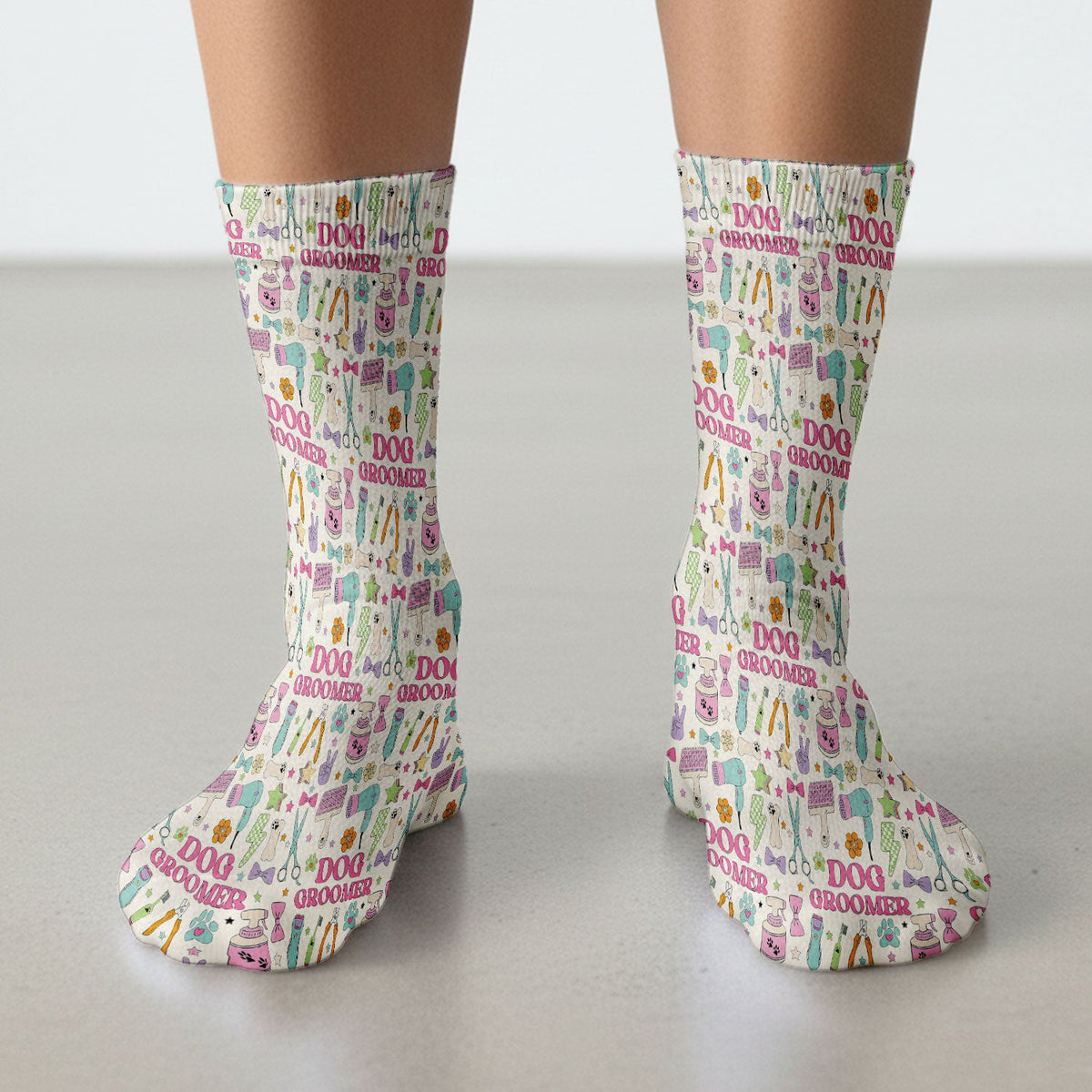 Dog Groomer Tools Nurse Socks