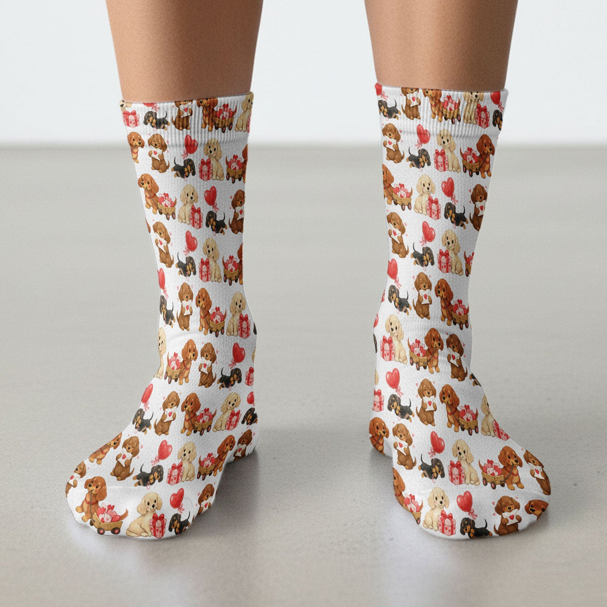 Wiener Dog Nurse Socks