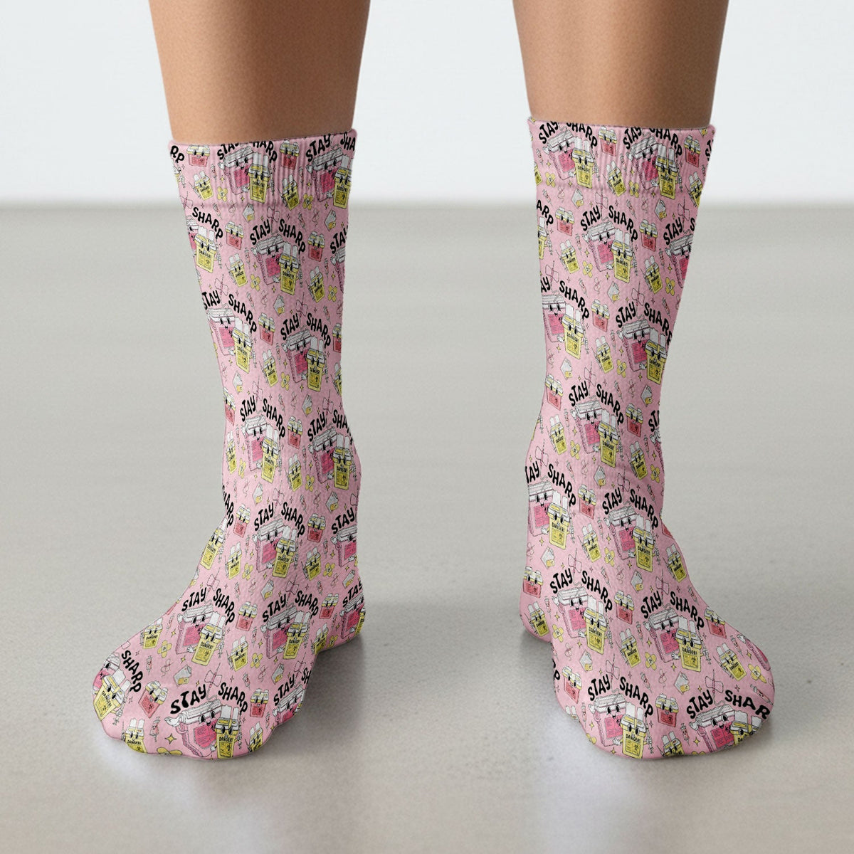 Stay Sharp Nurse Socks