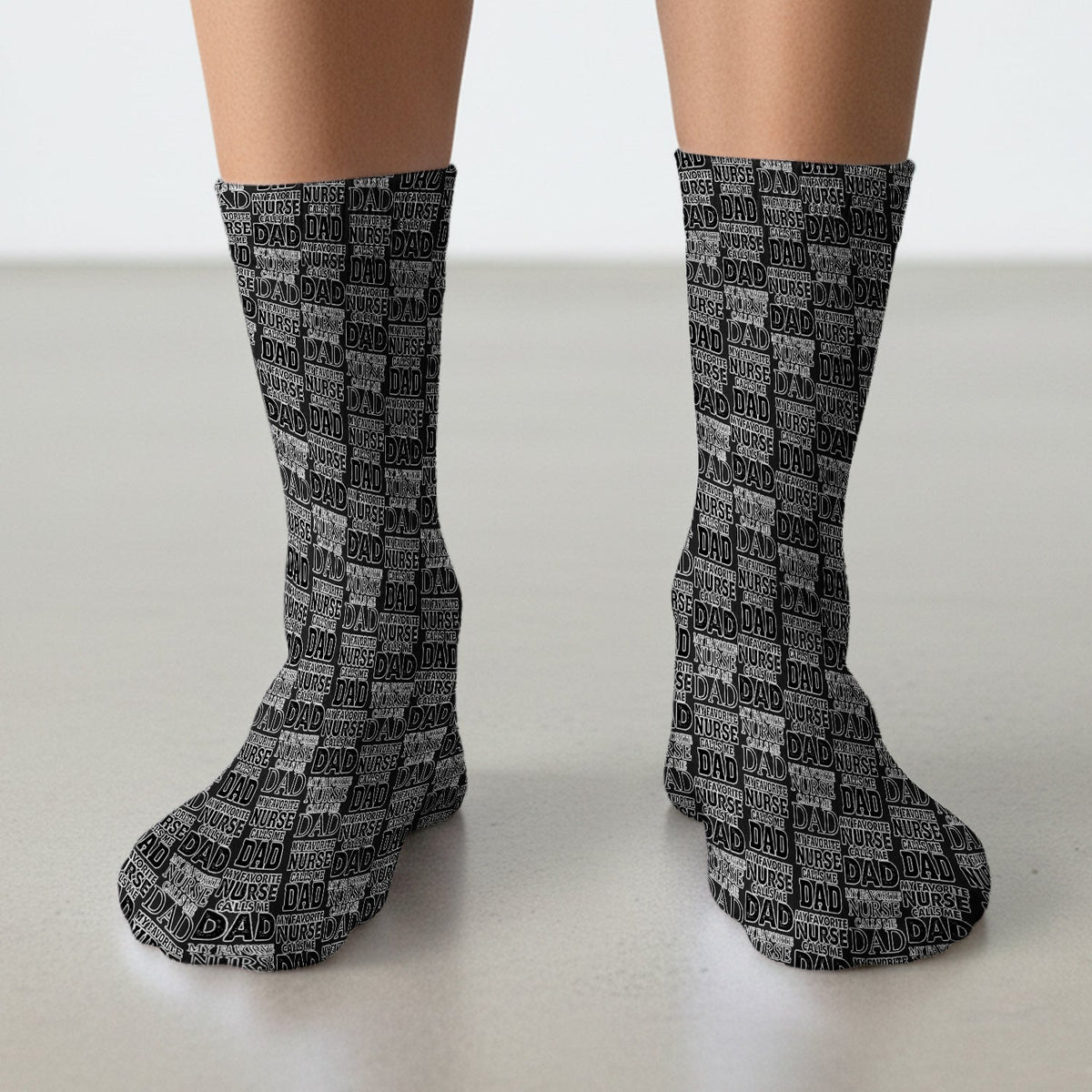 Favorite Nurse Calls Dad Socks