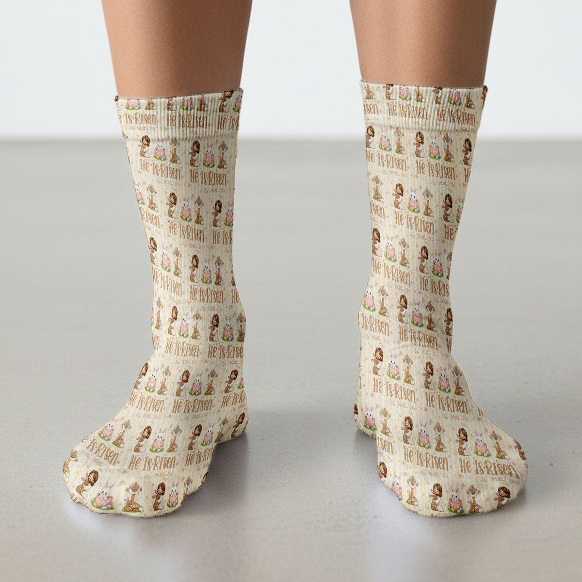 Risen Jesus Nurse Socks - Easter Gift