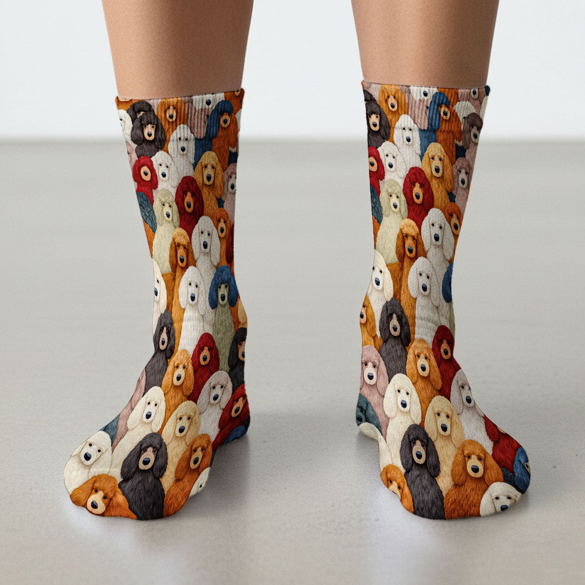 Poodle Dog Nurse Socks