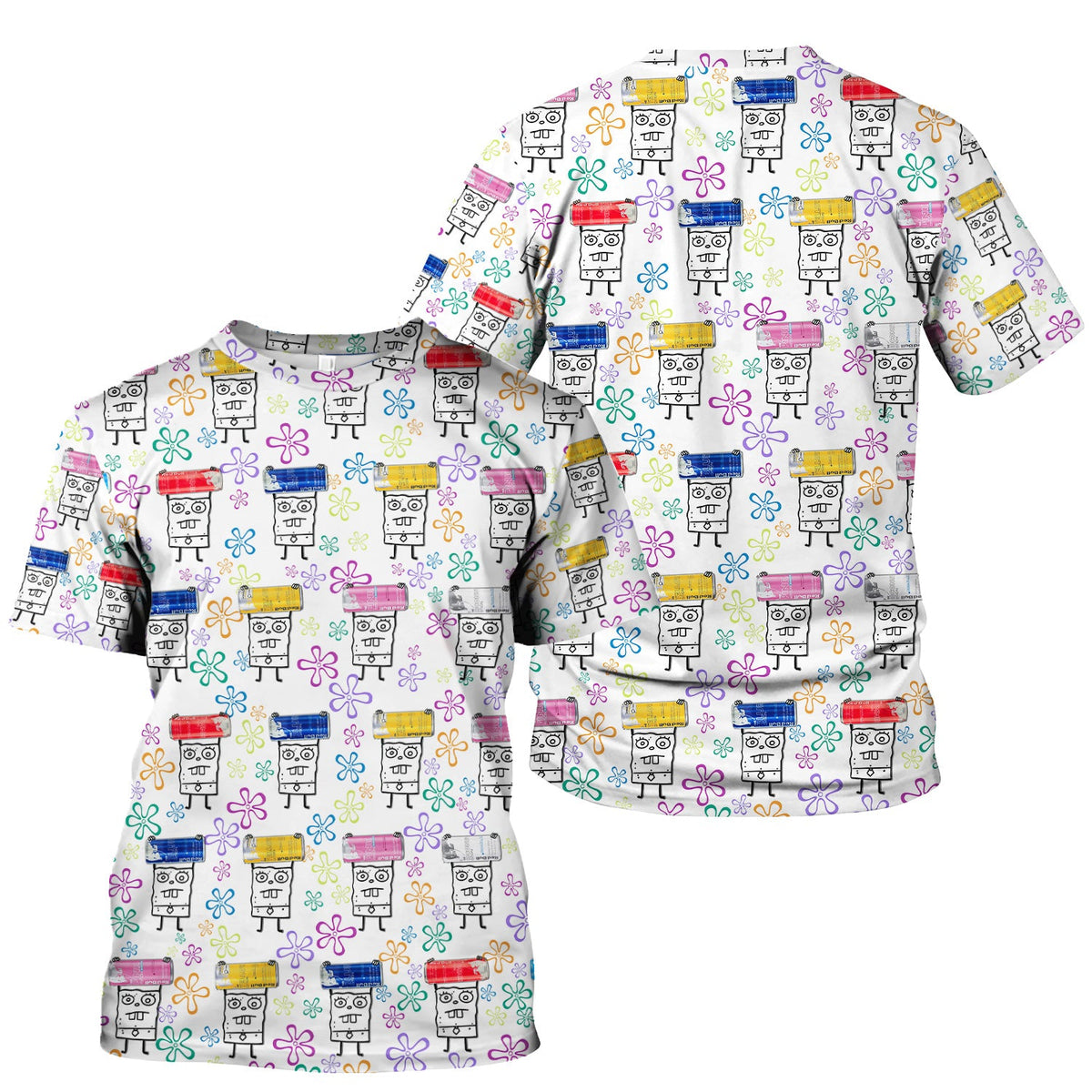 Doodle Bob Energy Drink Nurse Shirt