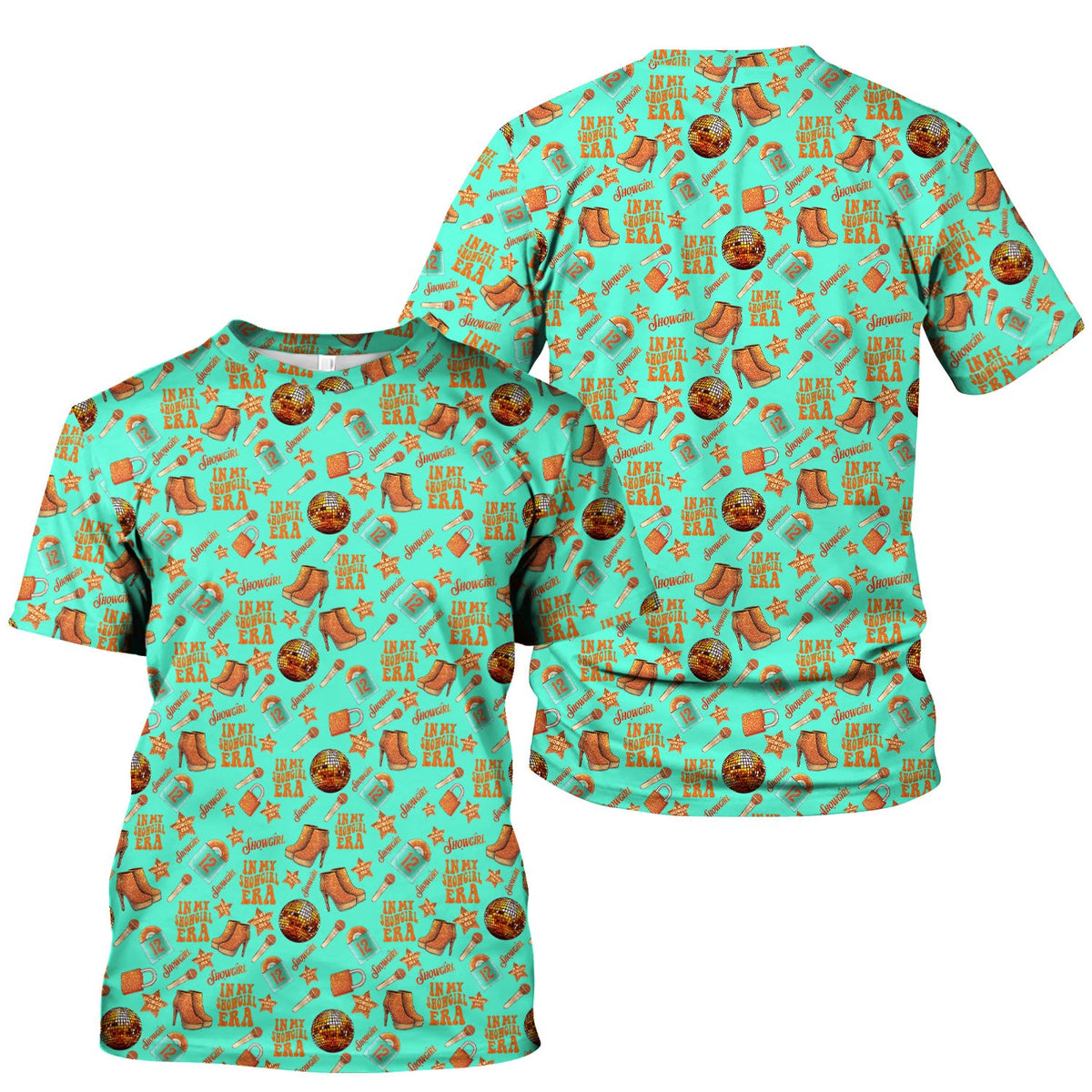 Showgirl Orange Graphic Nurse Shirt