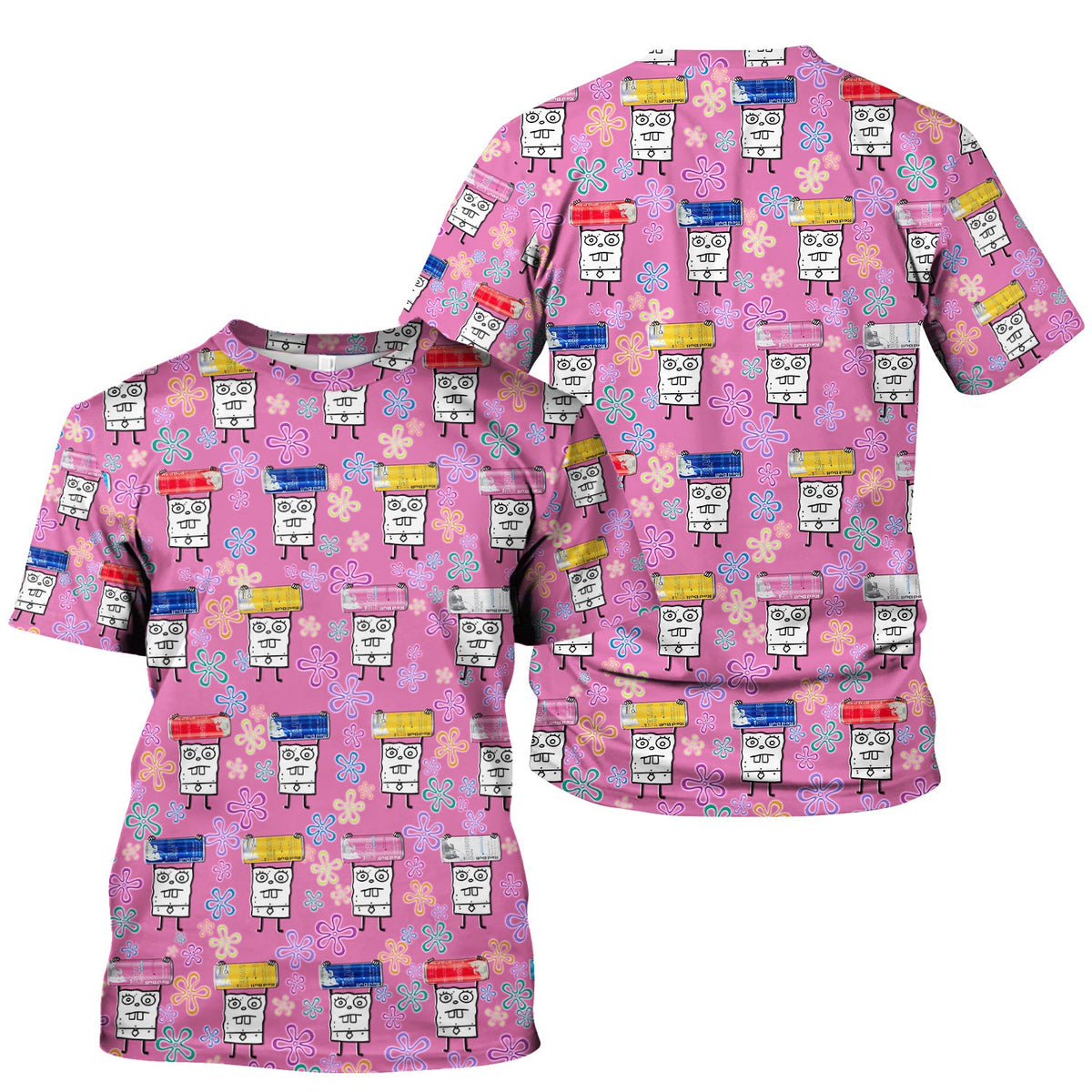 Doodle Bob Energy Drink Nurse Shirt