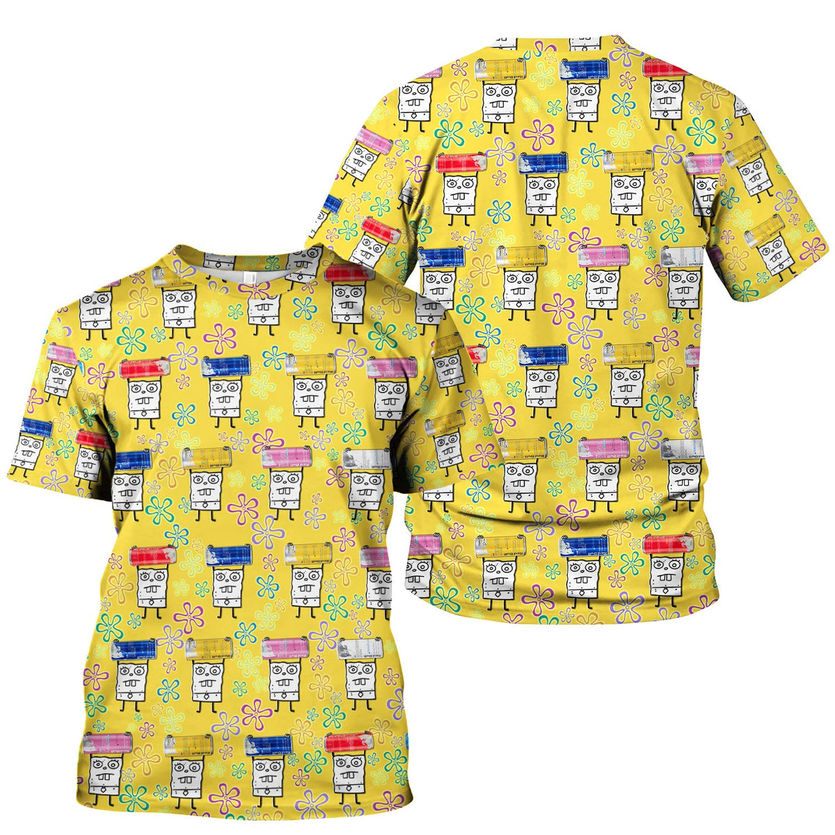 Doodle Bob Energy Drink Nurse Shirt