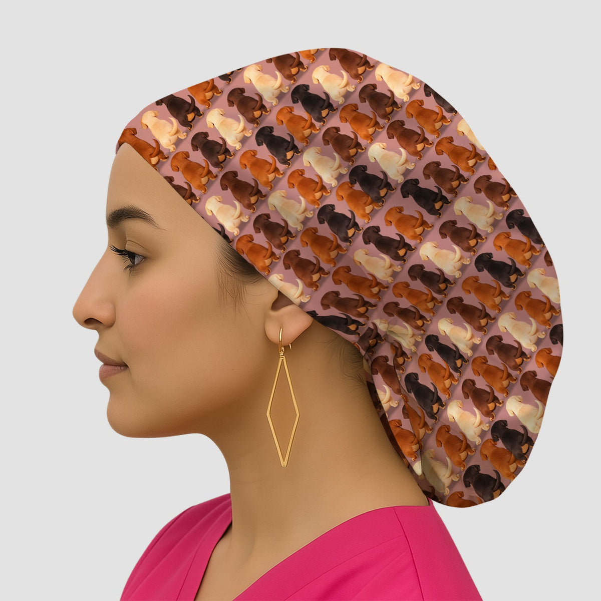 Dachshund Butt Scrub Cap
